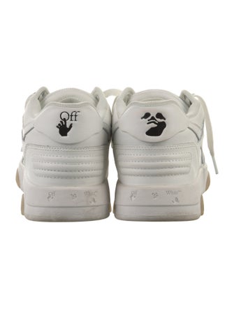 Off-White Leather Sneakers