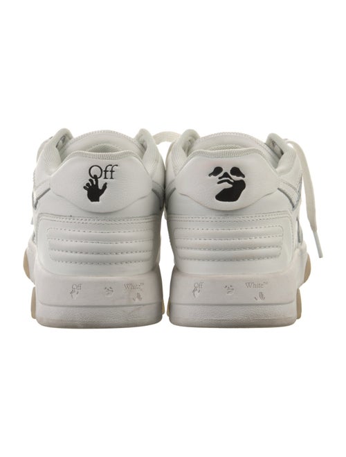 Off-White Leather Sneakers