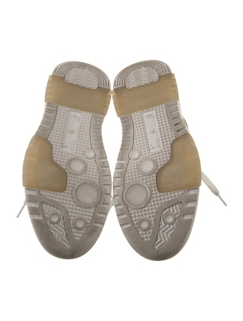 Off-White Leather Sneakers