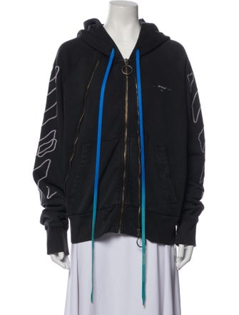Off-White 2020 Patterned Hoodie