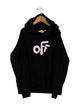 Off-White Kids' Logo Pullover Hoodie