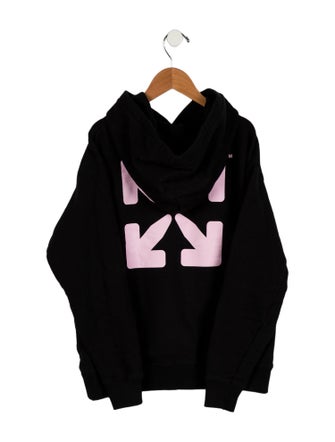Off-White Kids' Logo Pullover Hoodie