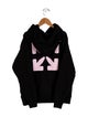 Off-White Kids' Logo Pullover Hoodie