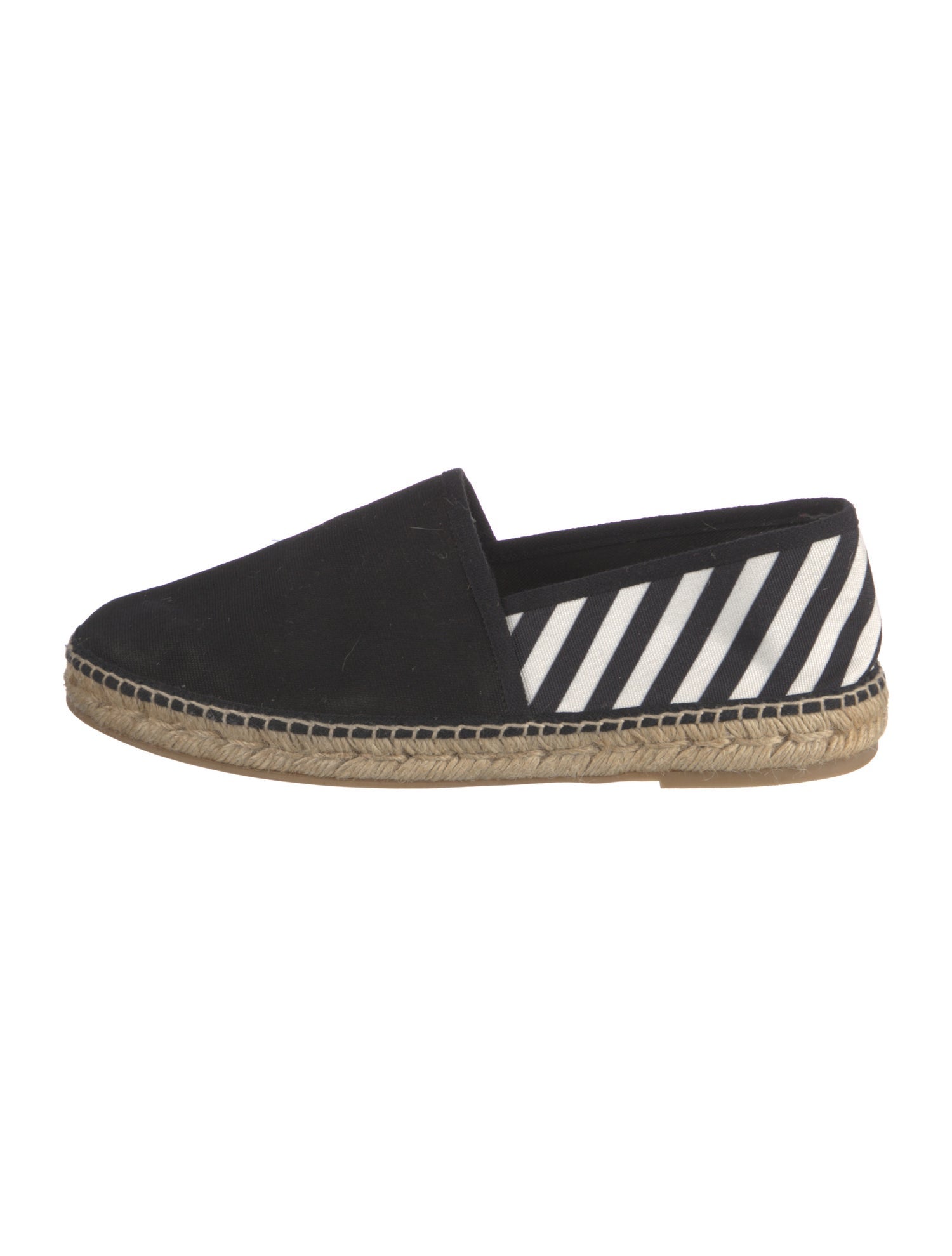 Off-White Diagonals Canvas Espadrilles