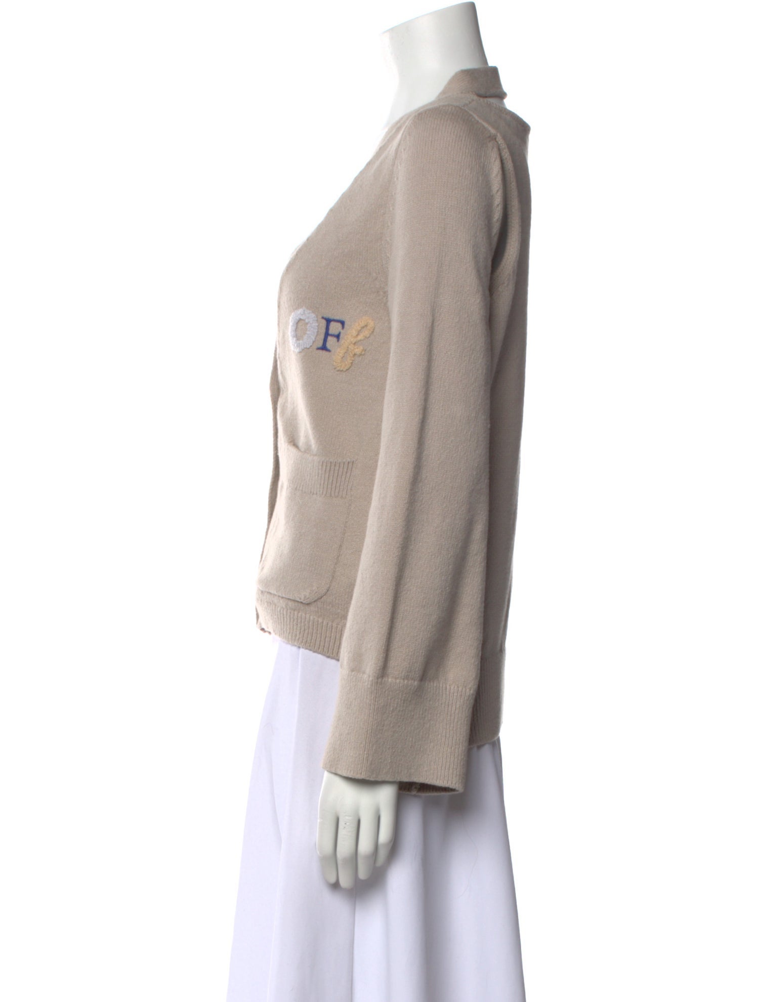 Off-White 2021 V-Neck Sweater