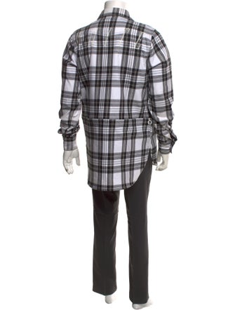 Off-White 2018 Plaid Print Shirt