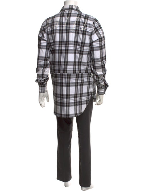 Off-White 2018 Plaid Print Shirt