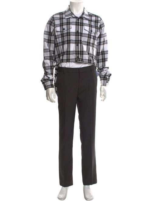 Off-White 2018 Plaid Print Shirt