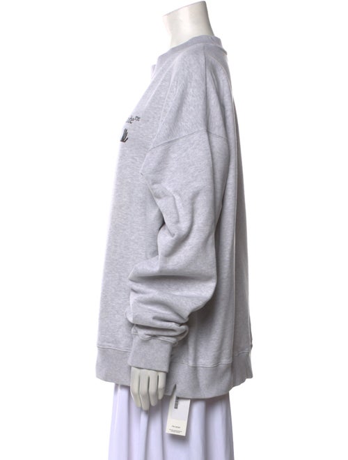Off-White Graphic Print Crew Neck Sweatshirt