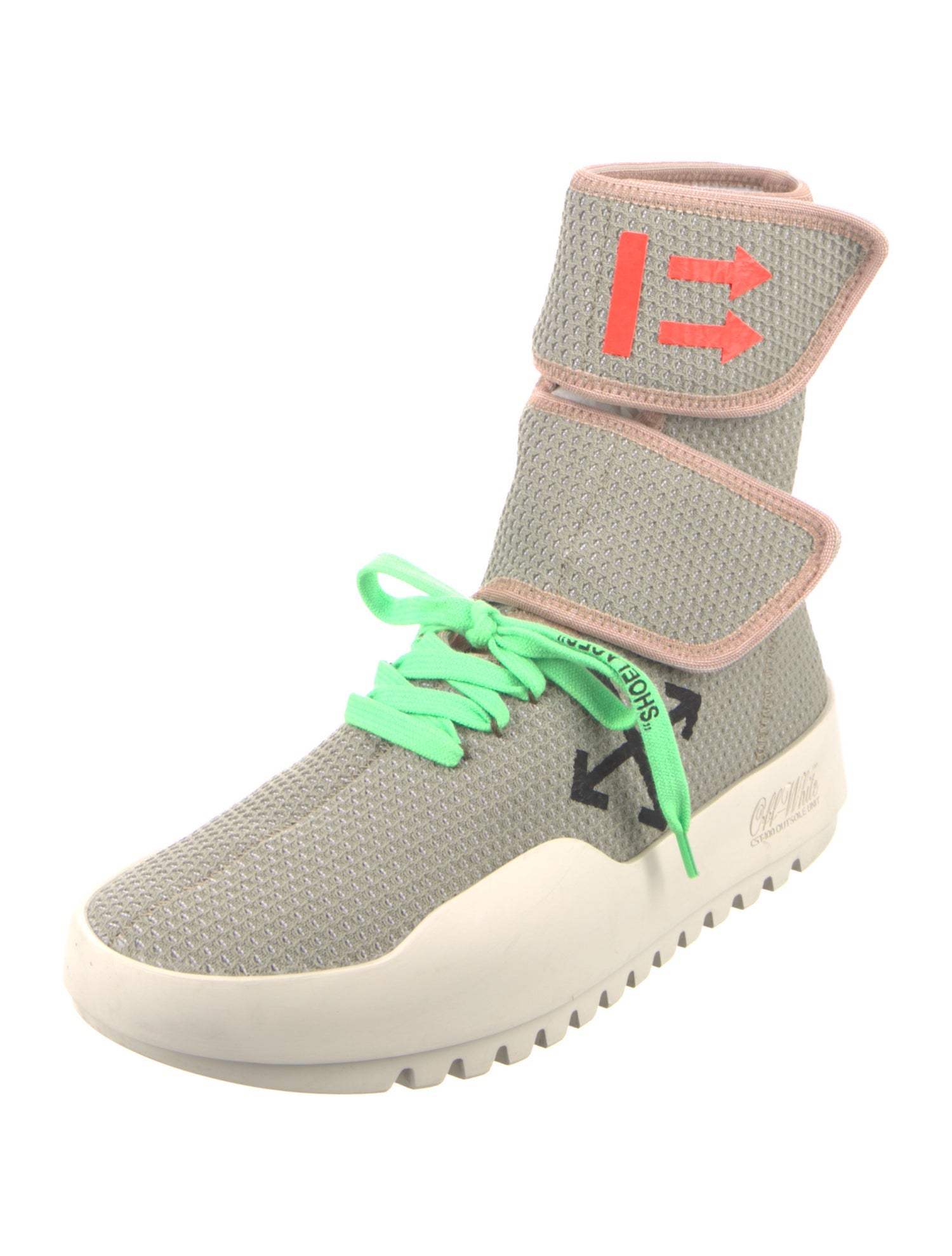 Off-White 2018 CST-100 Lace-Up Boots