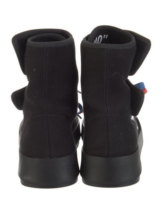 Off-White 2018 CST-001 Moto Wrap 'Black White' Boots