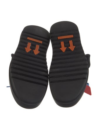 Off-White 2018 CST-001 Moto Wrap 'Black White' Boots