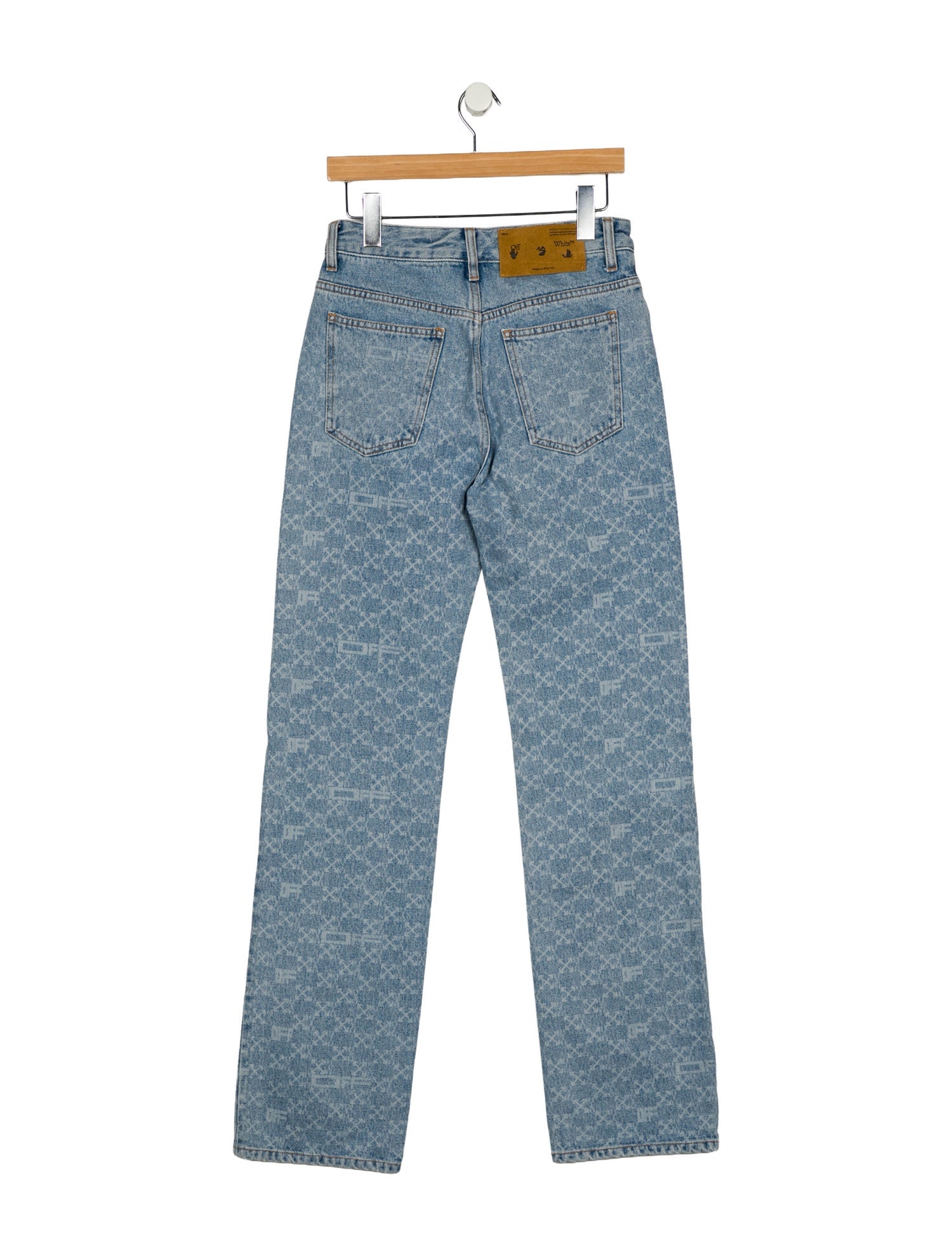 Off-White 2022 Wide Leg Jeans