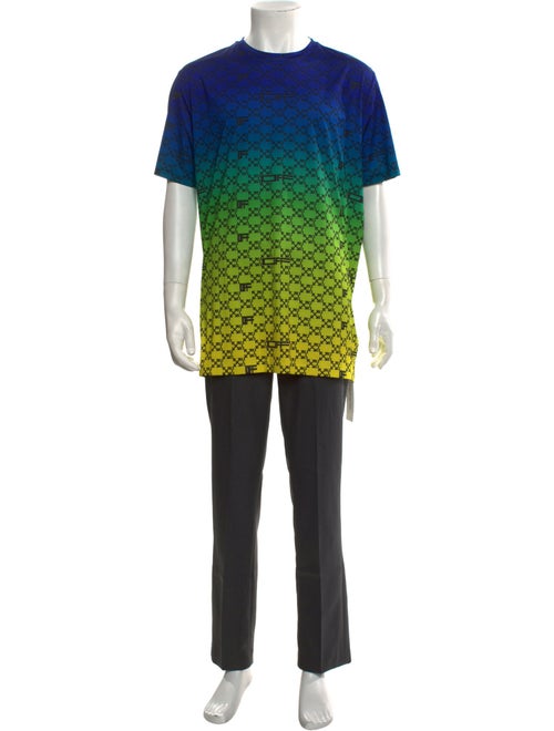 Off-White Printed Crew Neck T-Shirt