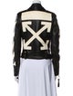 Off-White Leather Biker Jacket