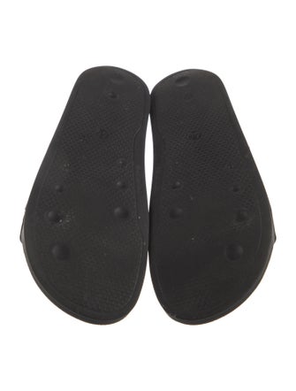 Off-White Rubber Graphic Print Slides