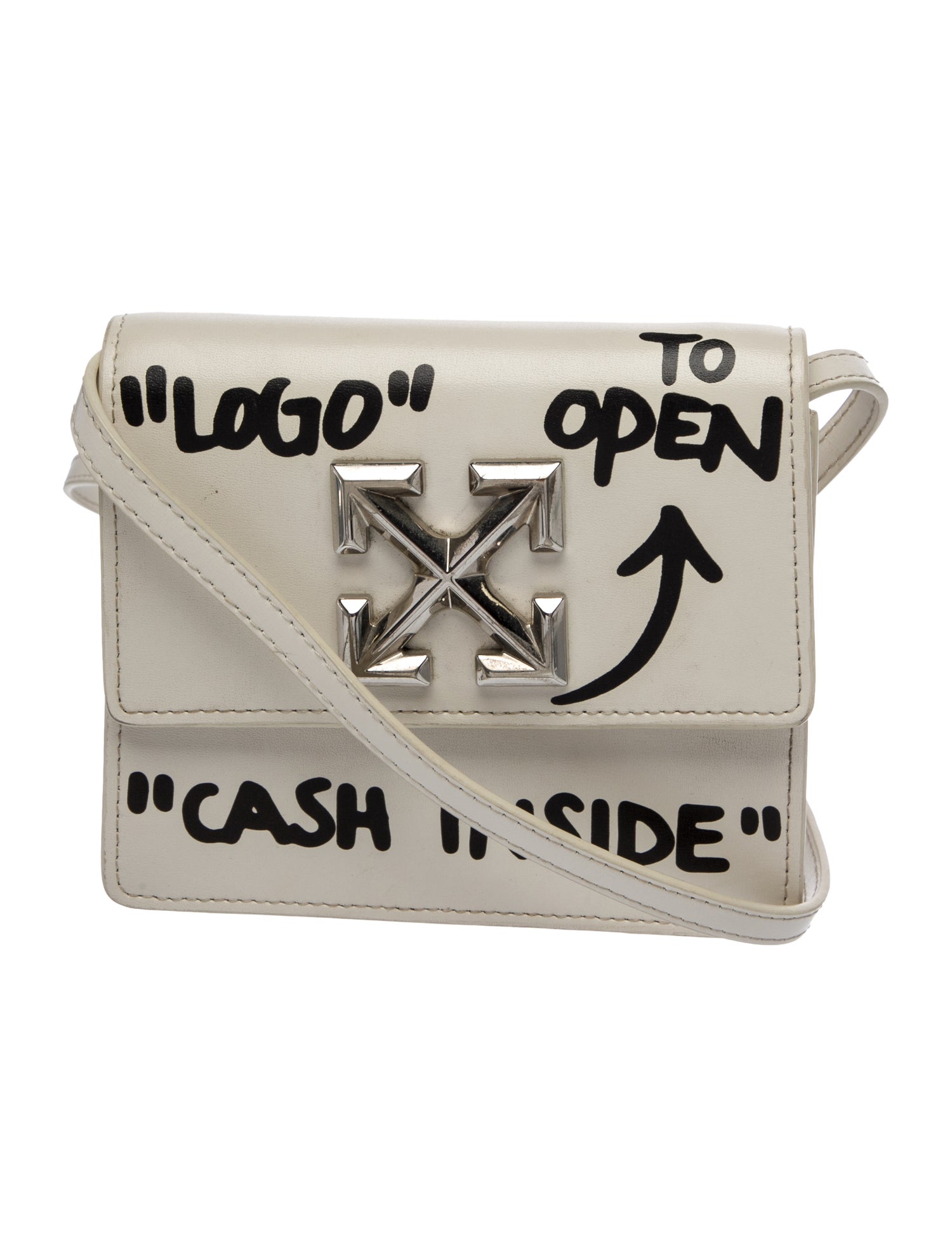 Off-White Leather Portfolio