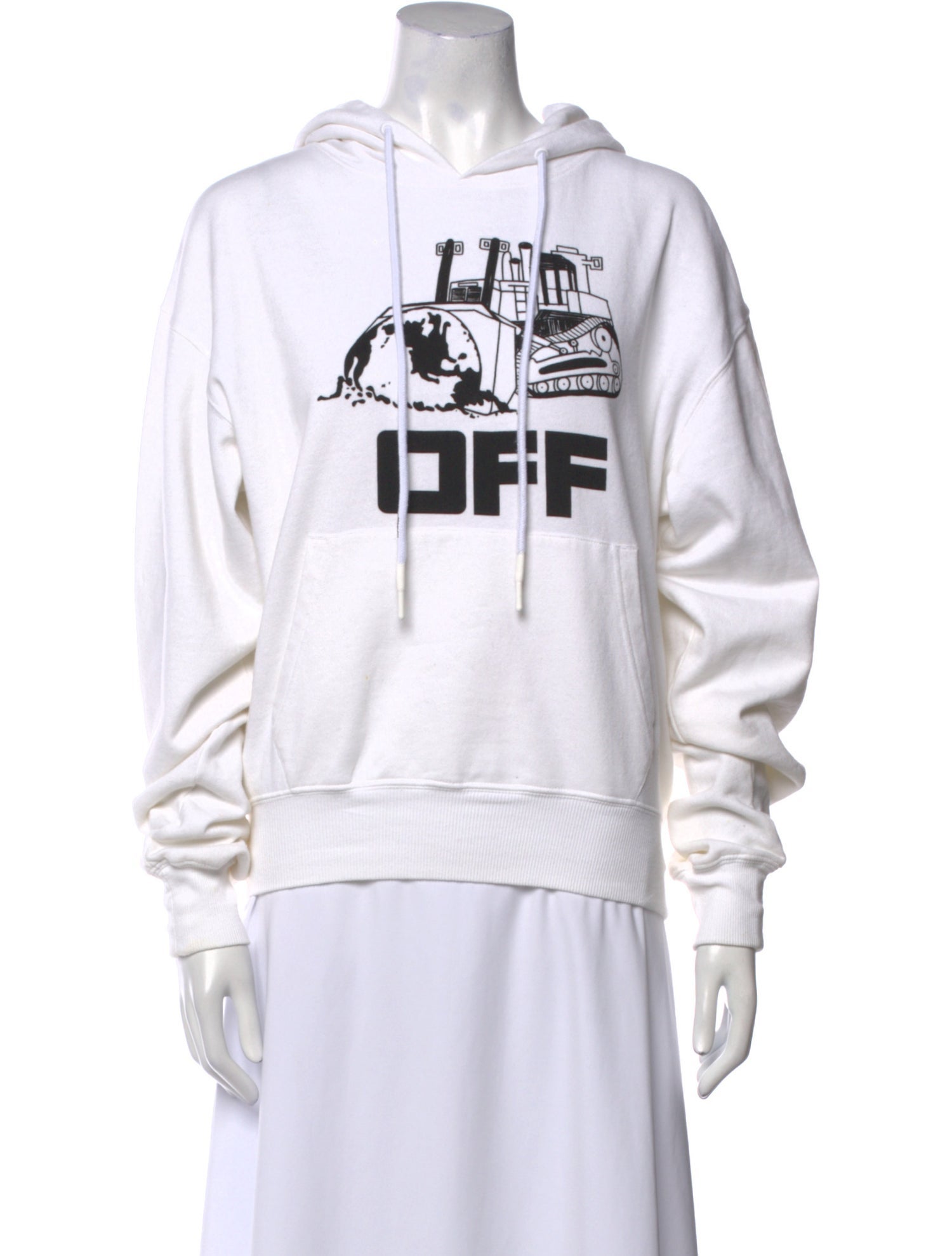 Off-White 2021 Graphic Print Hoodie