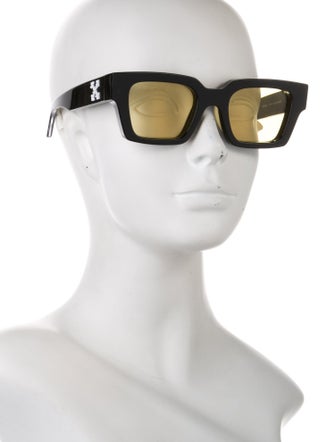 Off-White Square Tinted Sunglasses