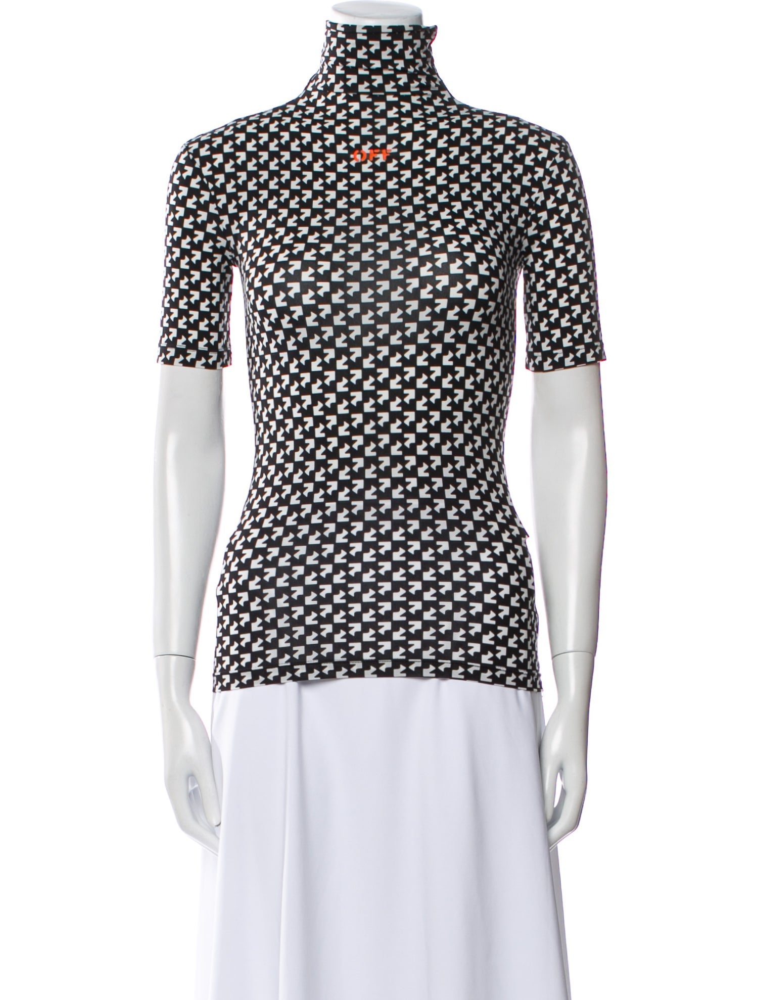 Off-White 2021 Polka Dot Print Top