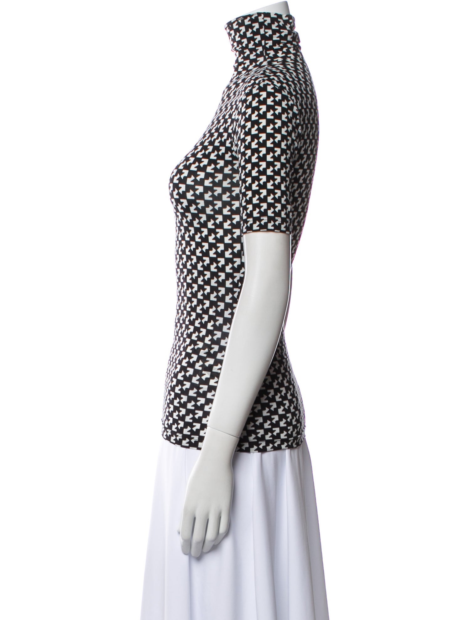 Off-White 2021 Polka Dot Print Top