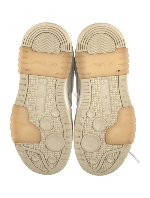 Off-White Leather Sneakers