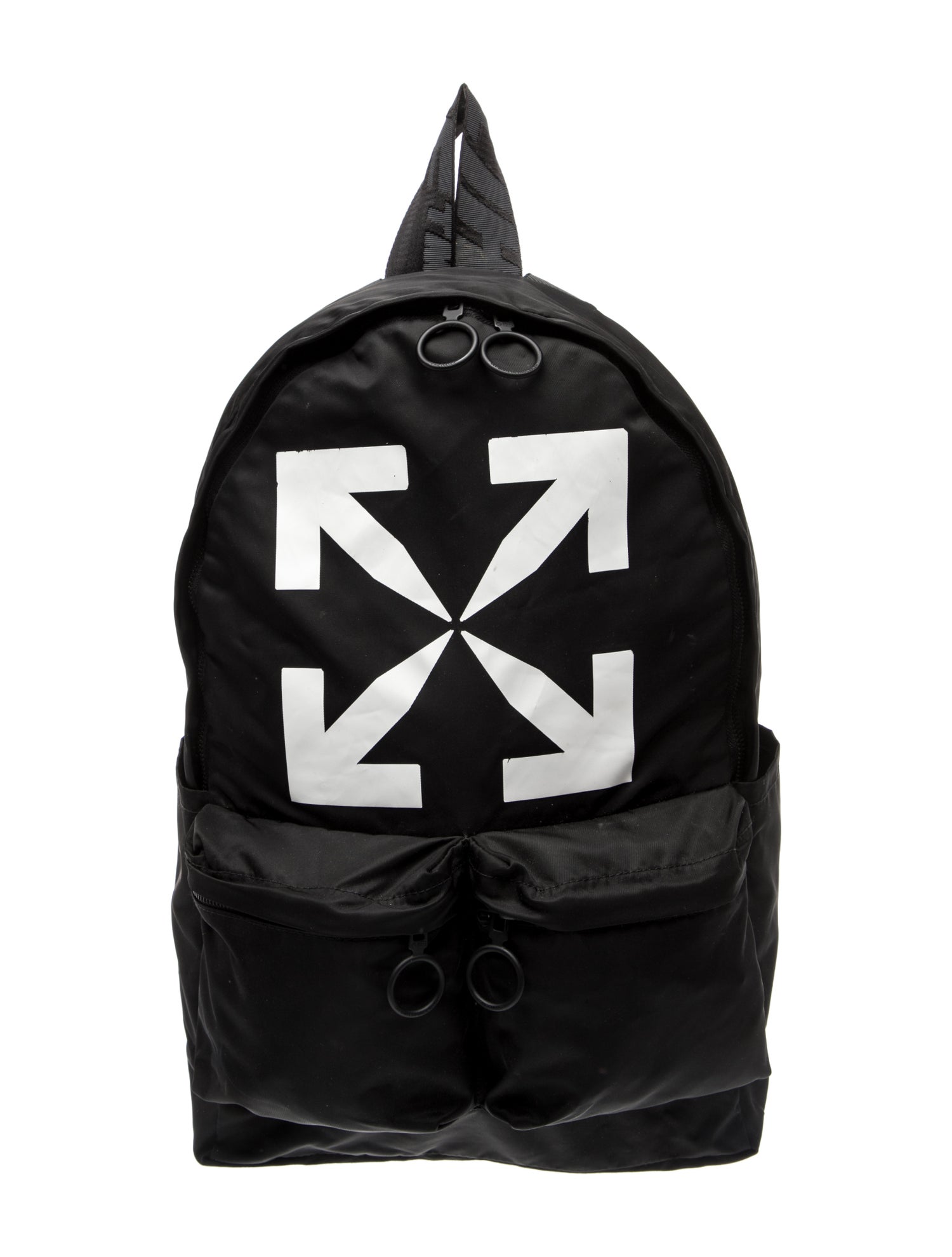 Off-White Nylon Backpack