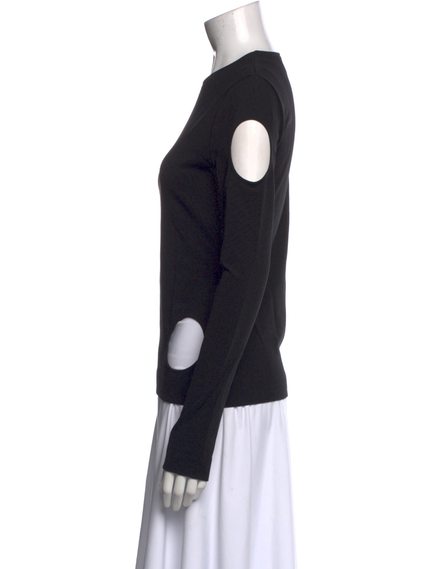 Off-White Crew Neck Long Sleeve Sweatshirt