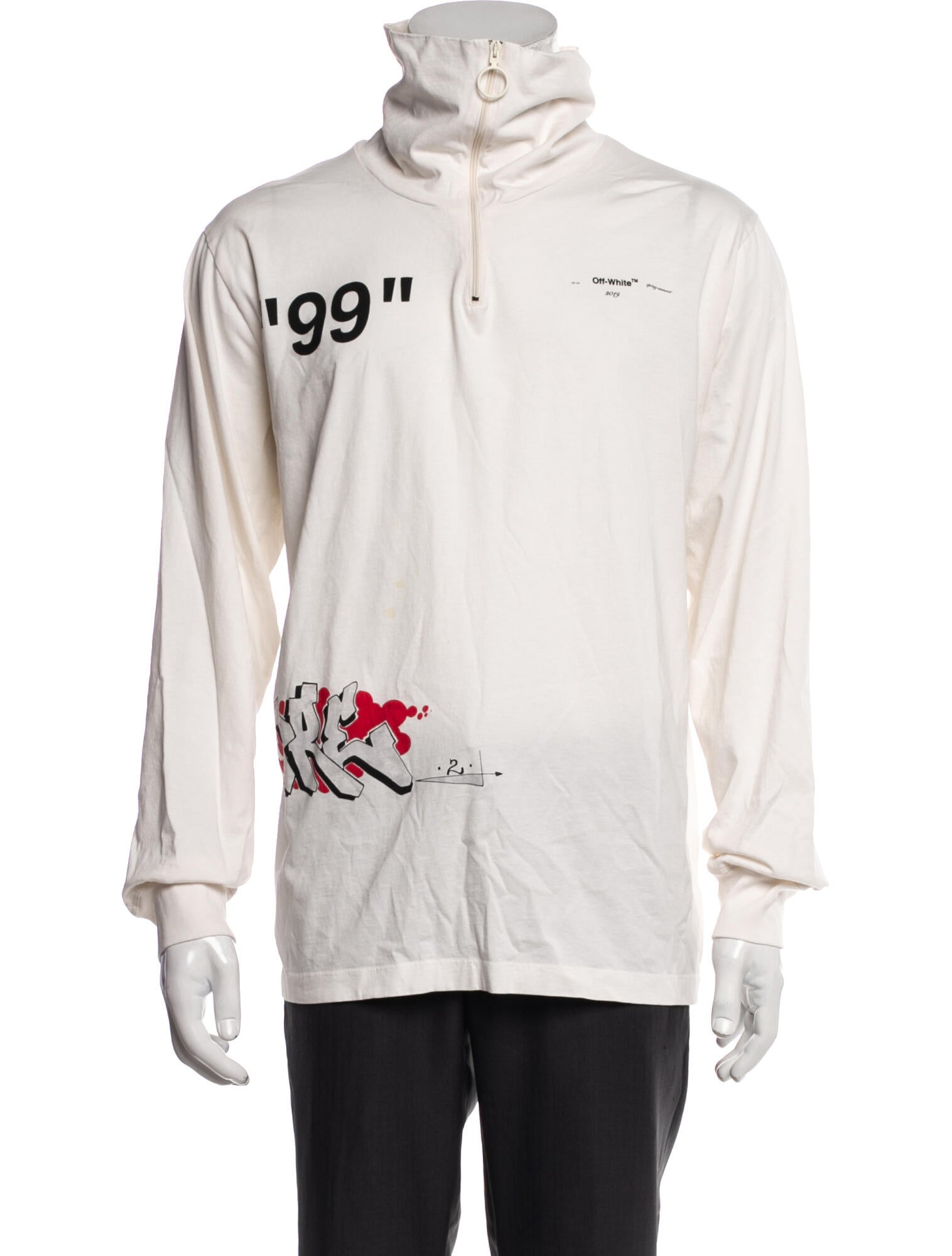 Off-White 2019 Graphic Print Henley