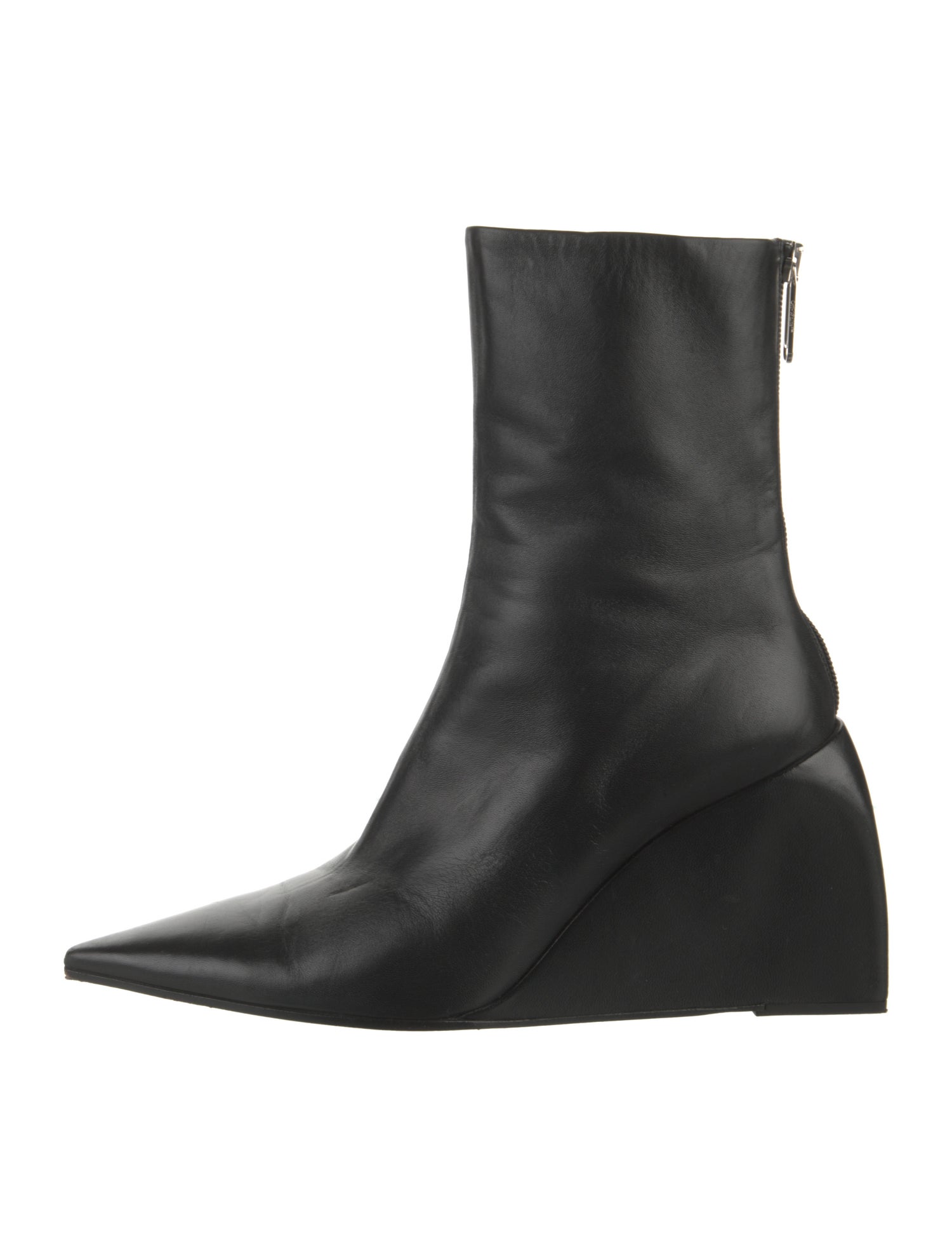 Off-White Leather Boots