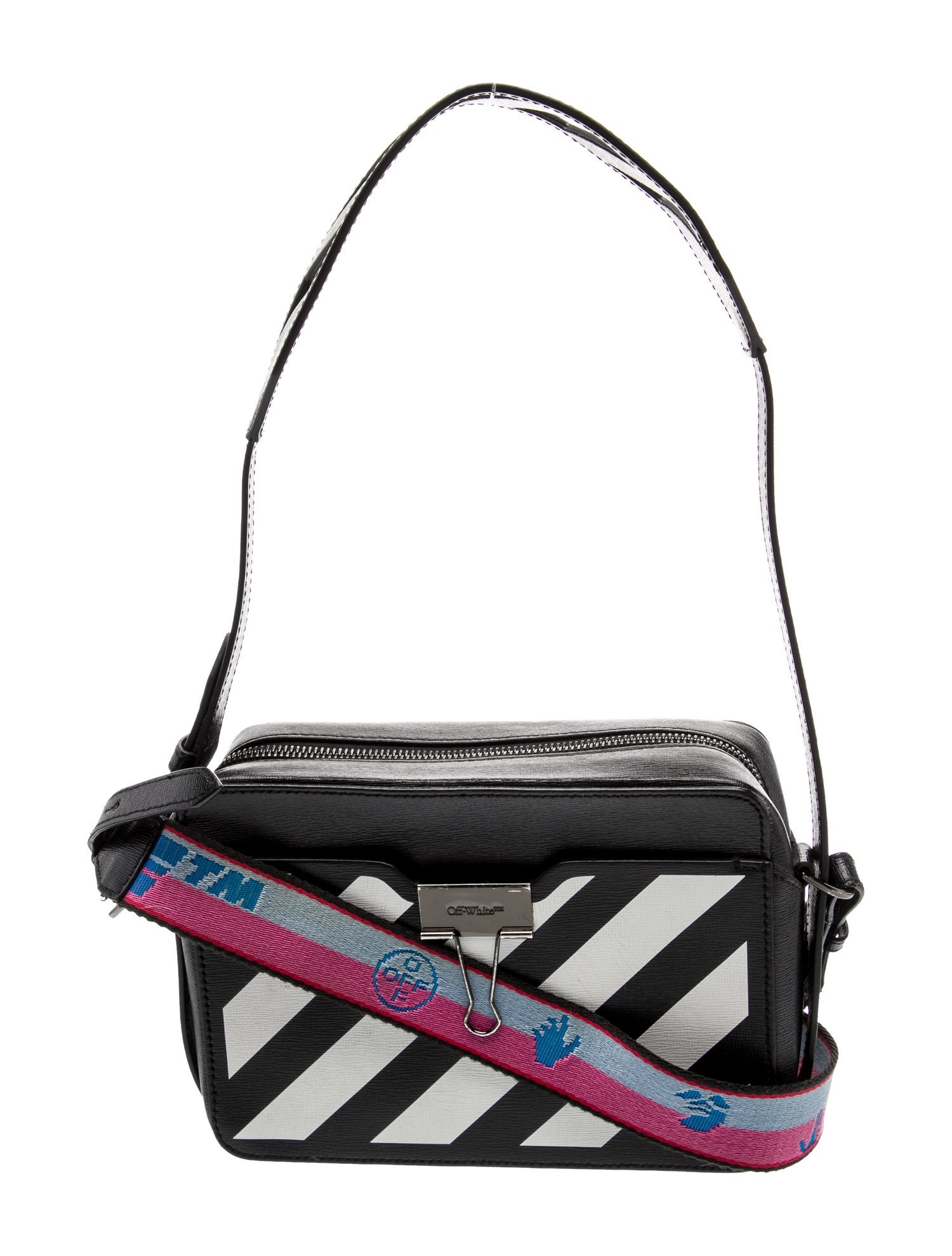 Off-White Leather Shoulder Bag