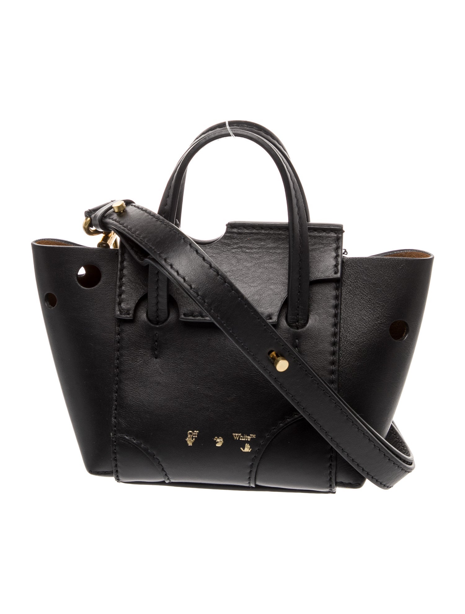 Off-White Leather Burrow 16