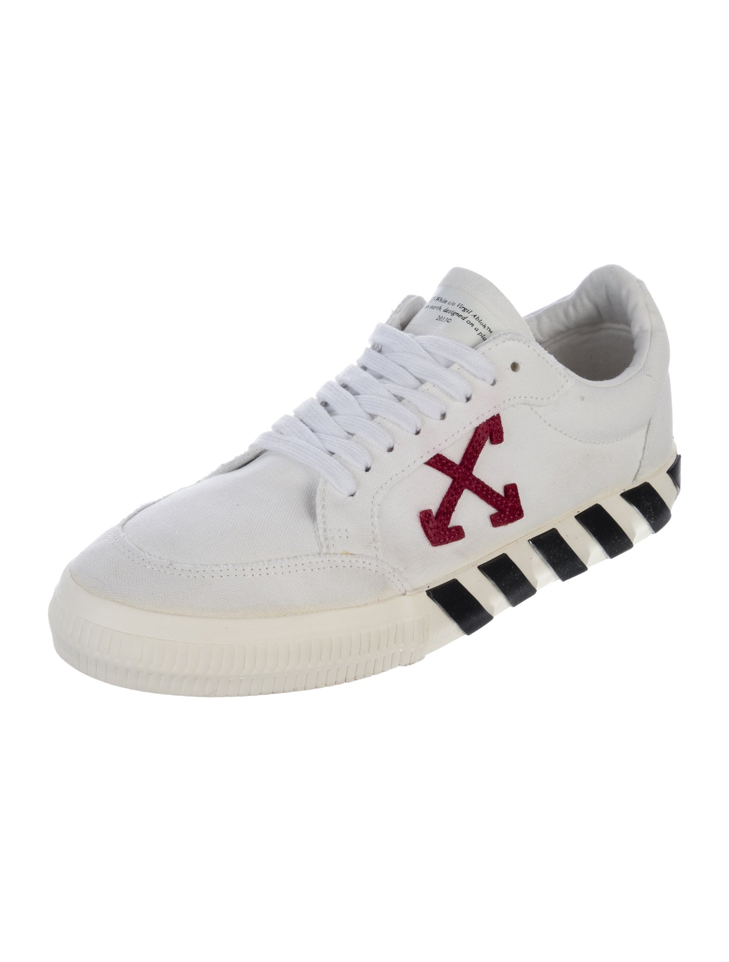 Off-White Canvas Sneakers