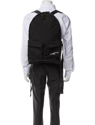 Off-White Canvas Backpack