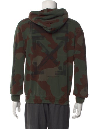 Off-White 2019 Camo Arrows Hoodie