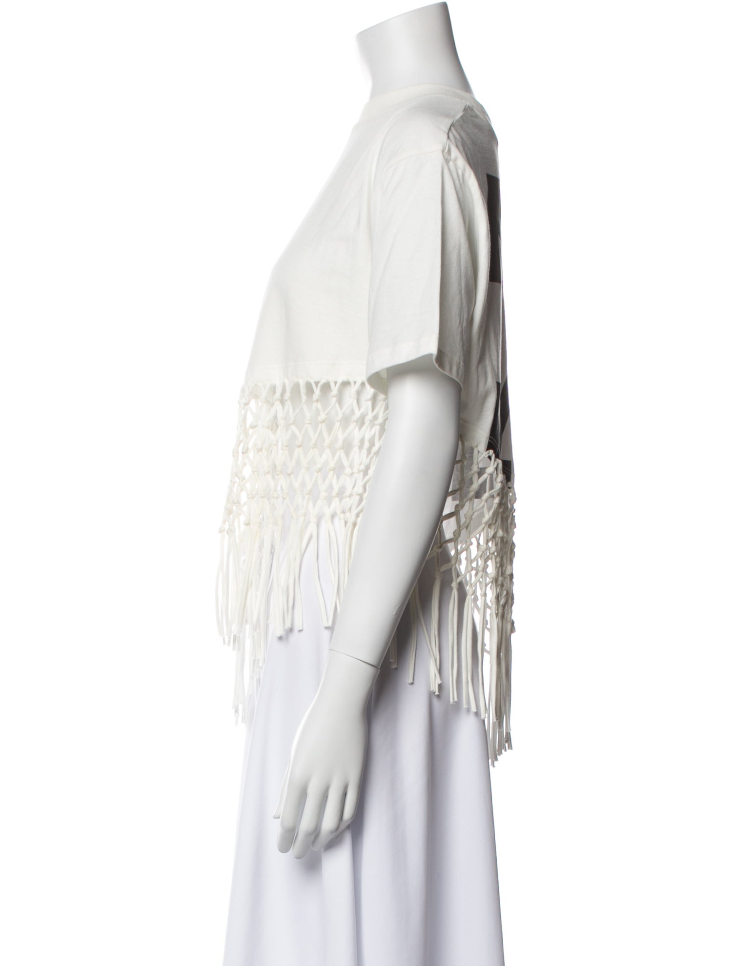 Off-White 2020 Graphic Print Top w/ Tags