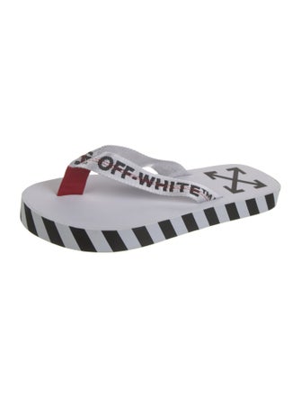Off-White 'Industrial' Graphic Print Flip Flops