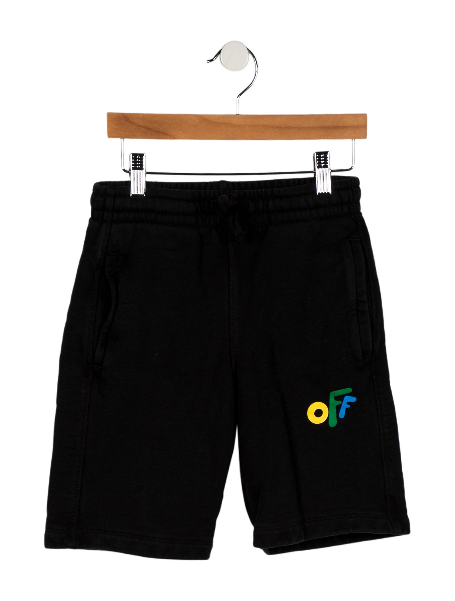 Off-White Boy's Logo Fleece Sweat Short