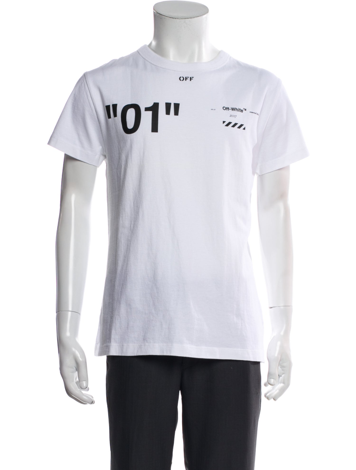 Off-White 2018 Graphic Print T-Shirt w/ Tags