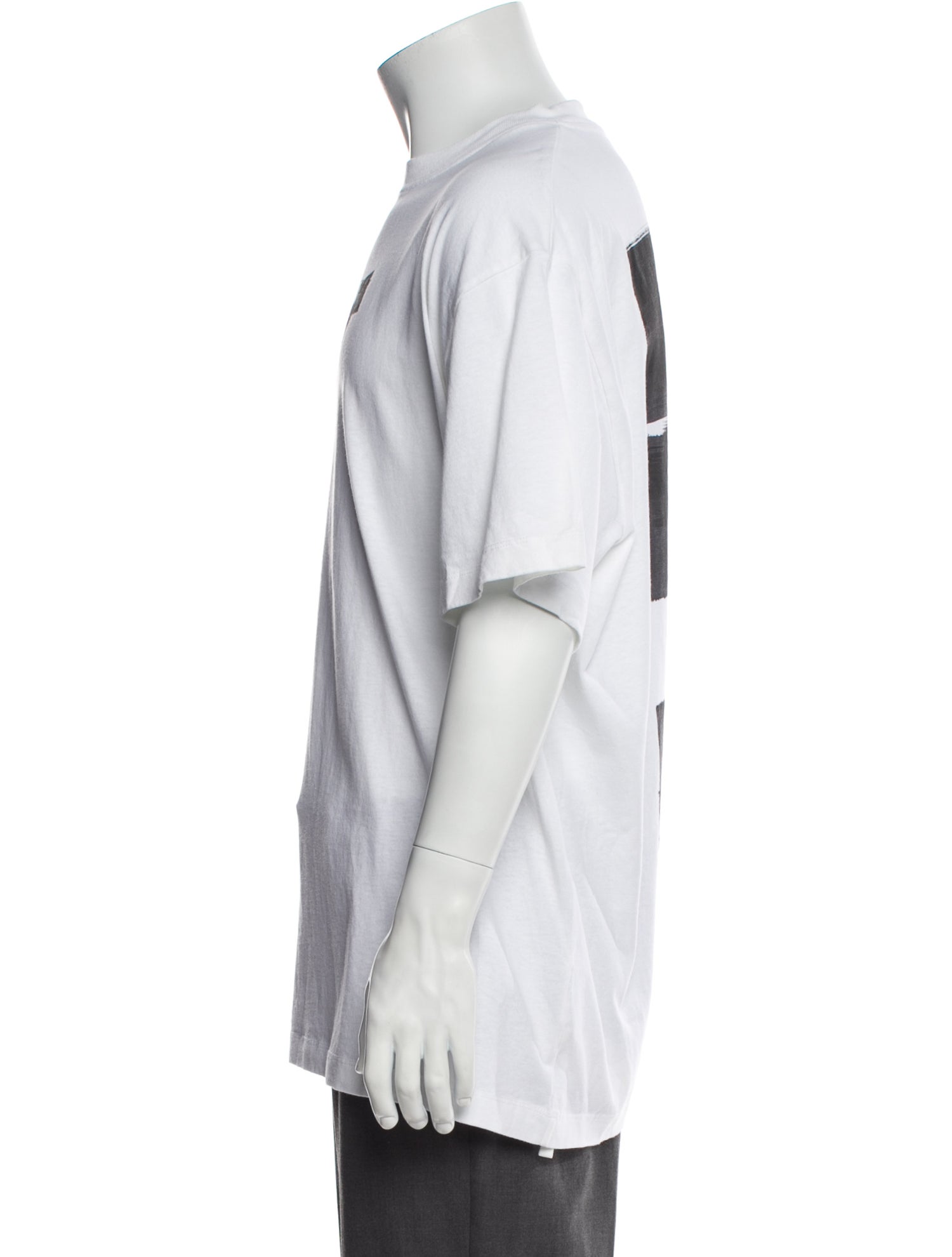 Off-White Graphic Print Crew Neck T-Shirt