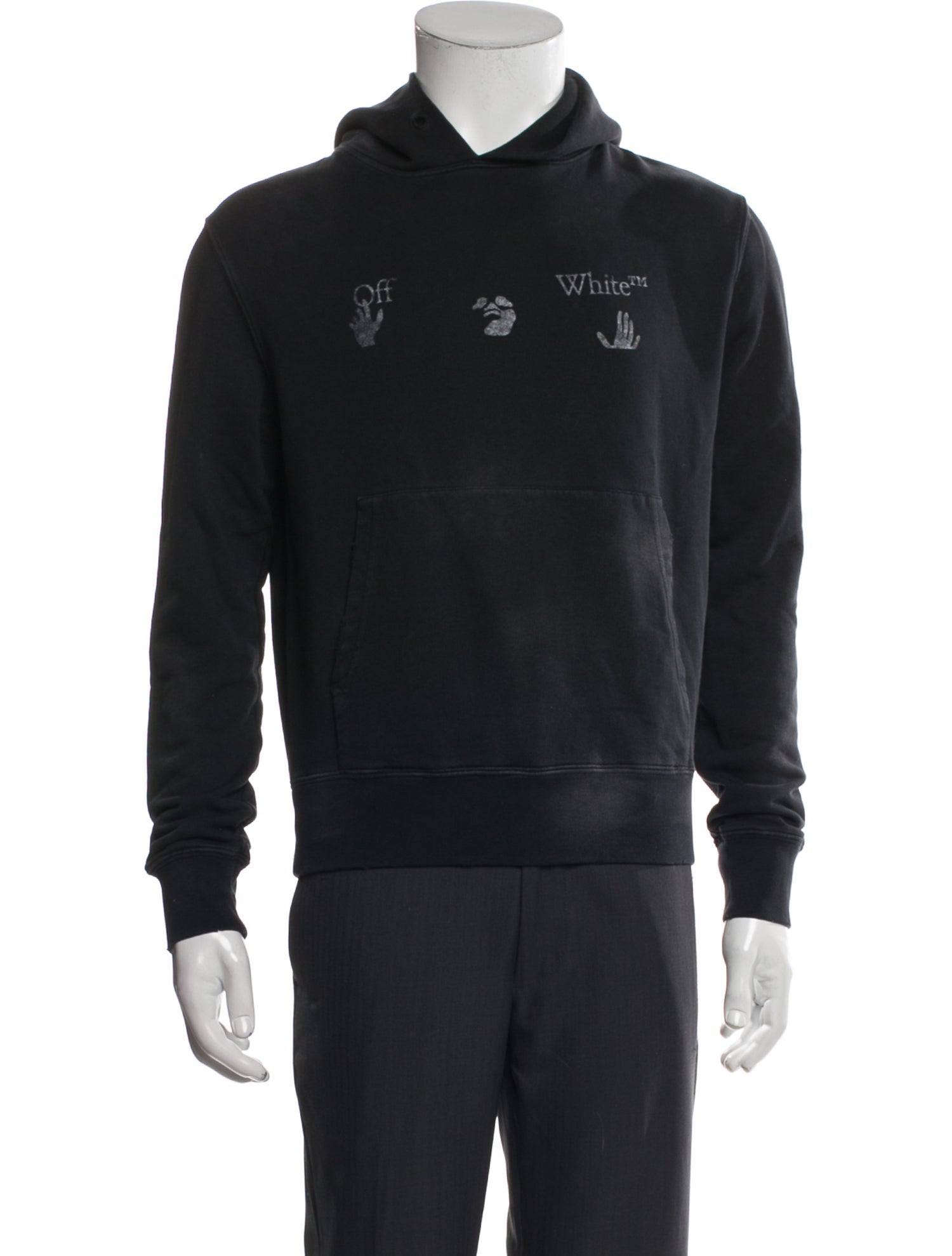 Off-White 2020 Graphic Print Hoodie