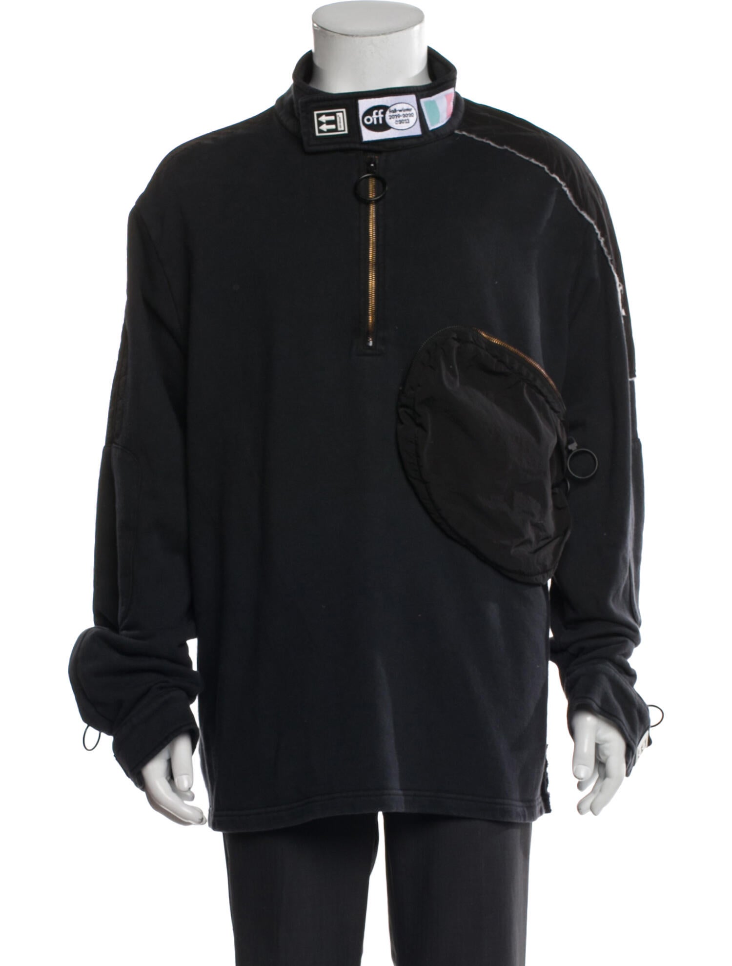 Off-White 2019 Graphic Print Sweatshirt w/ Tags