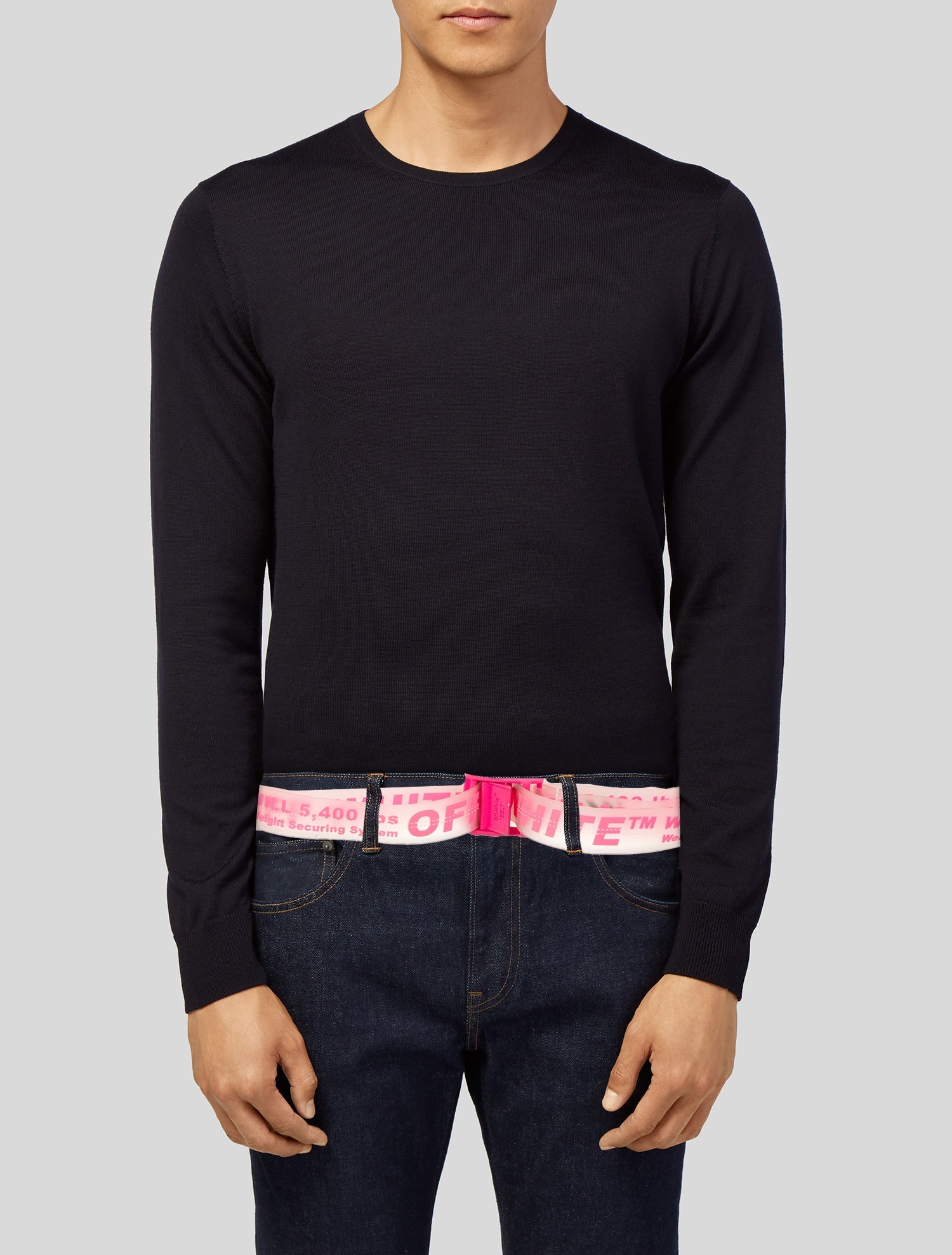 Off-White 2019 Industrial Transparent Belt