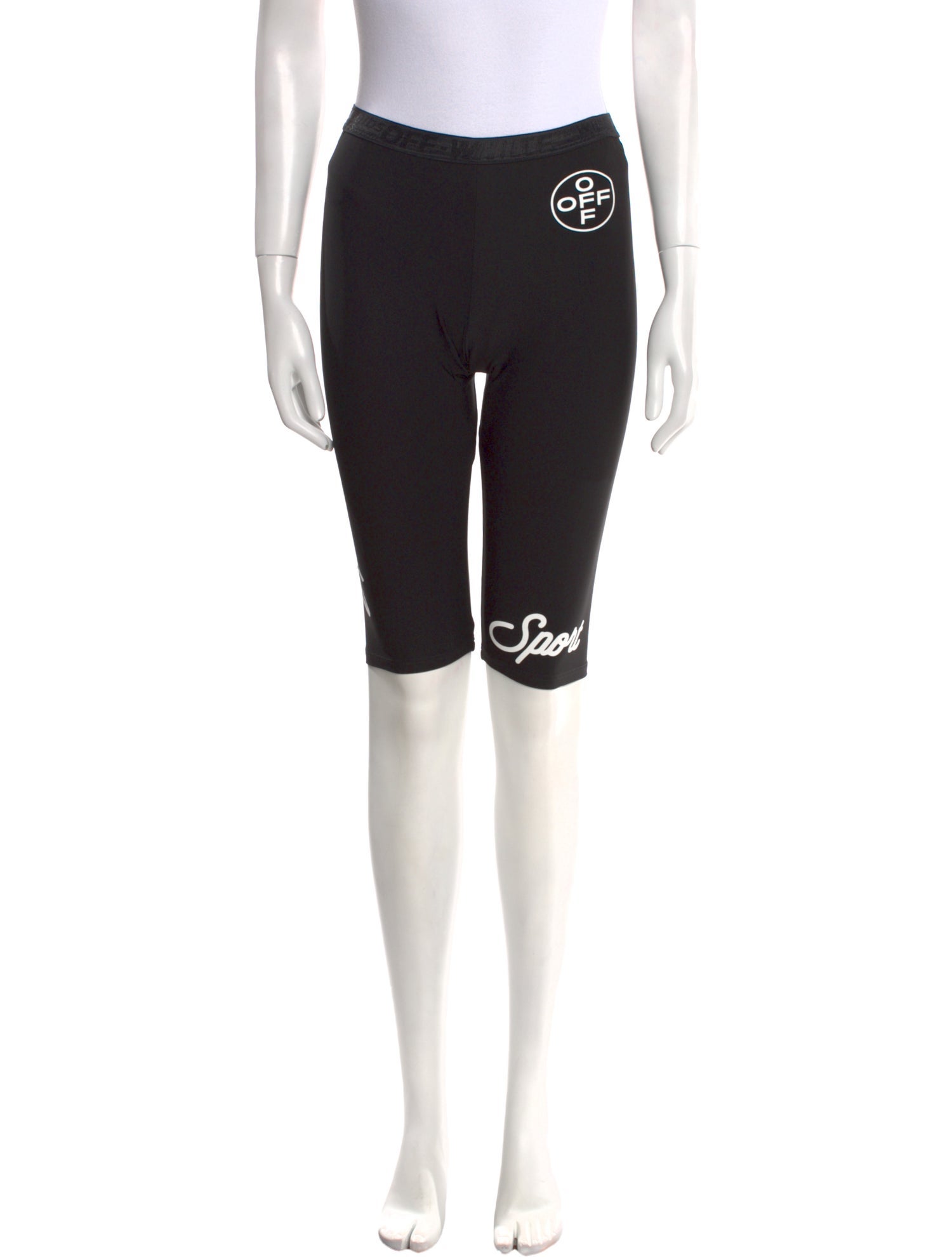 Off-White Knee-Length Shorts