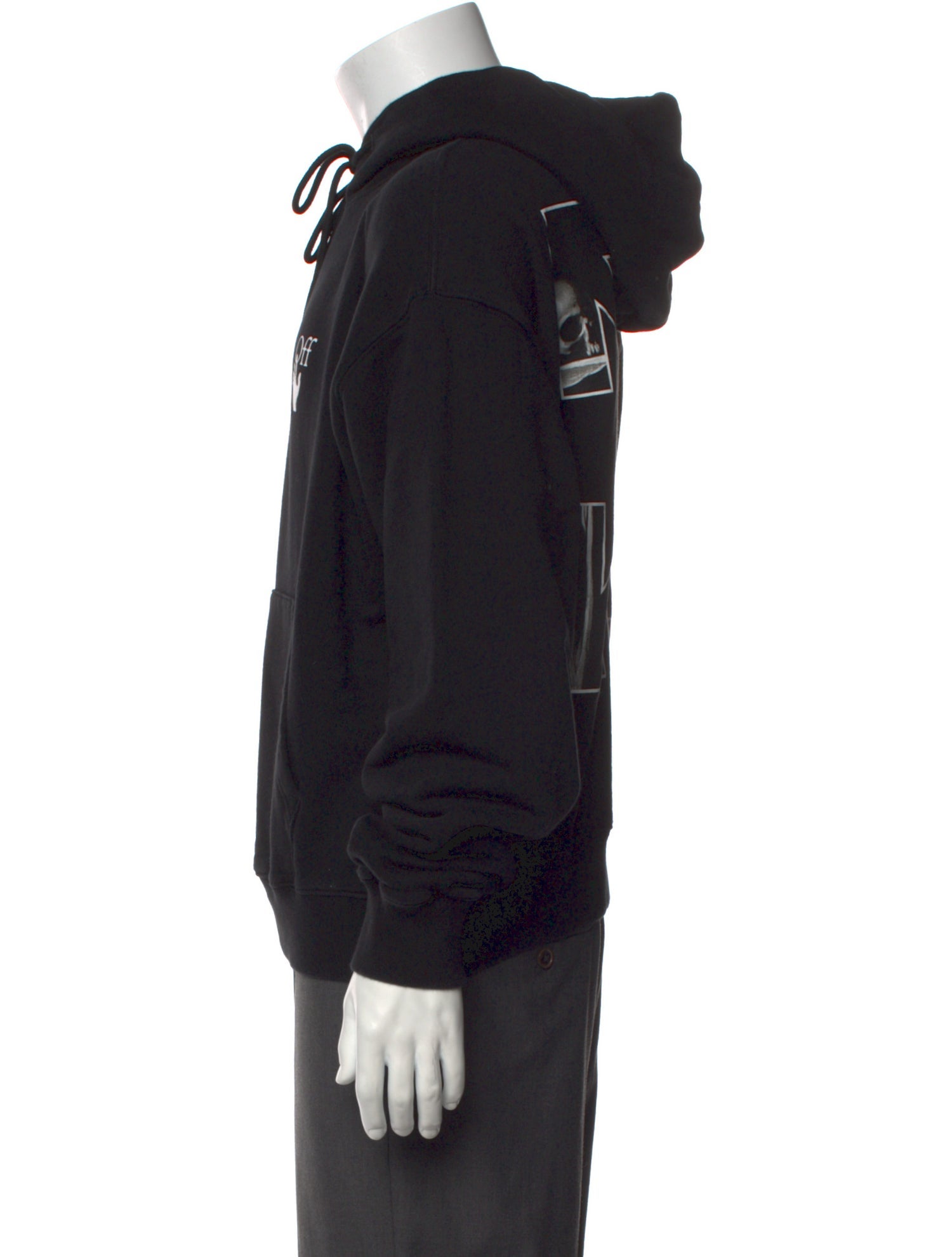 Off-White Caravaggio Arrows Graphic Print Hoodie