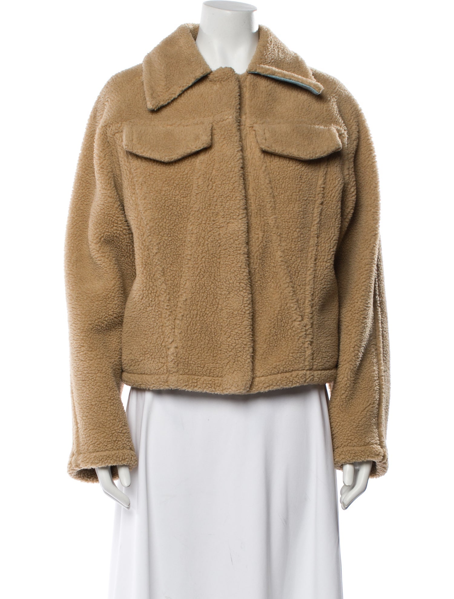 Off-White 2018 Faux Fur Jacket