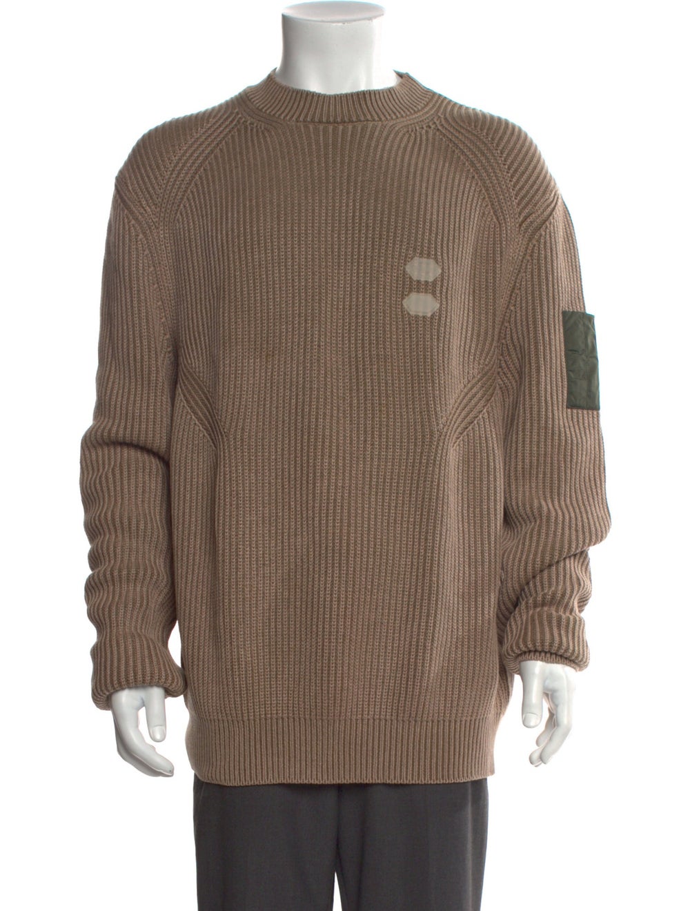 Off-White Ribbed Pullover From the 2019 Collectio… - image 1