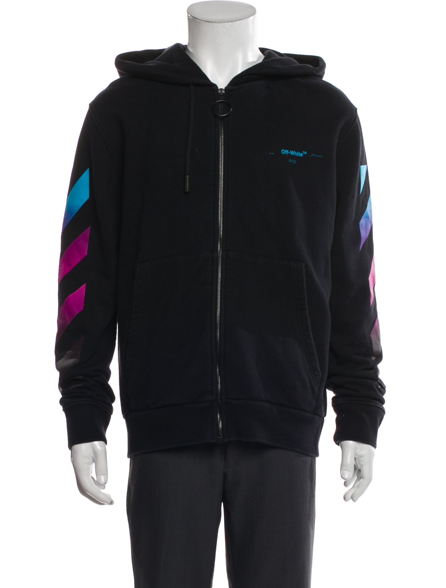 Off-White 2018 X Gradient Arrows Hoodie