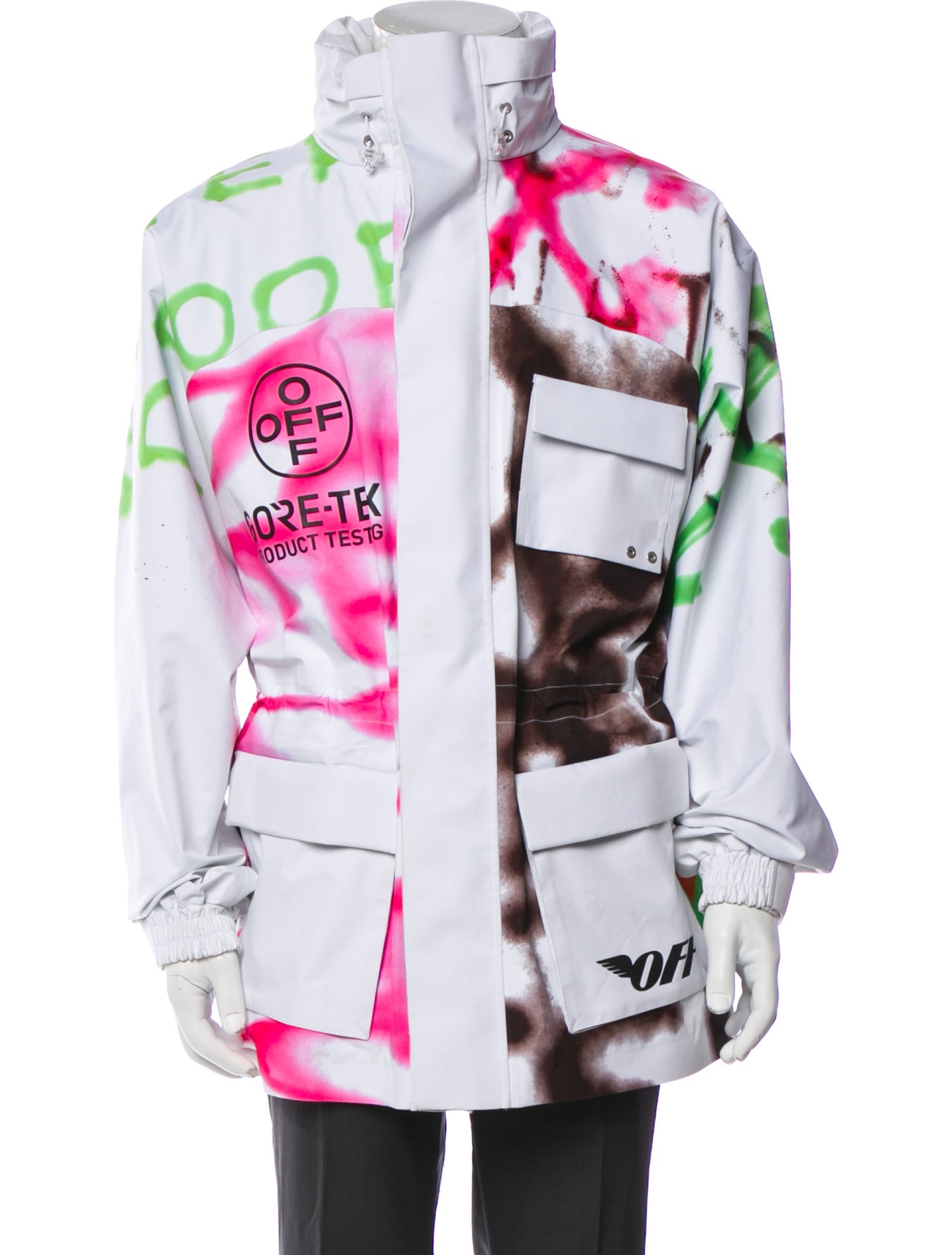 Off-White 2019 Printed Windbreaker
