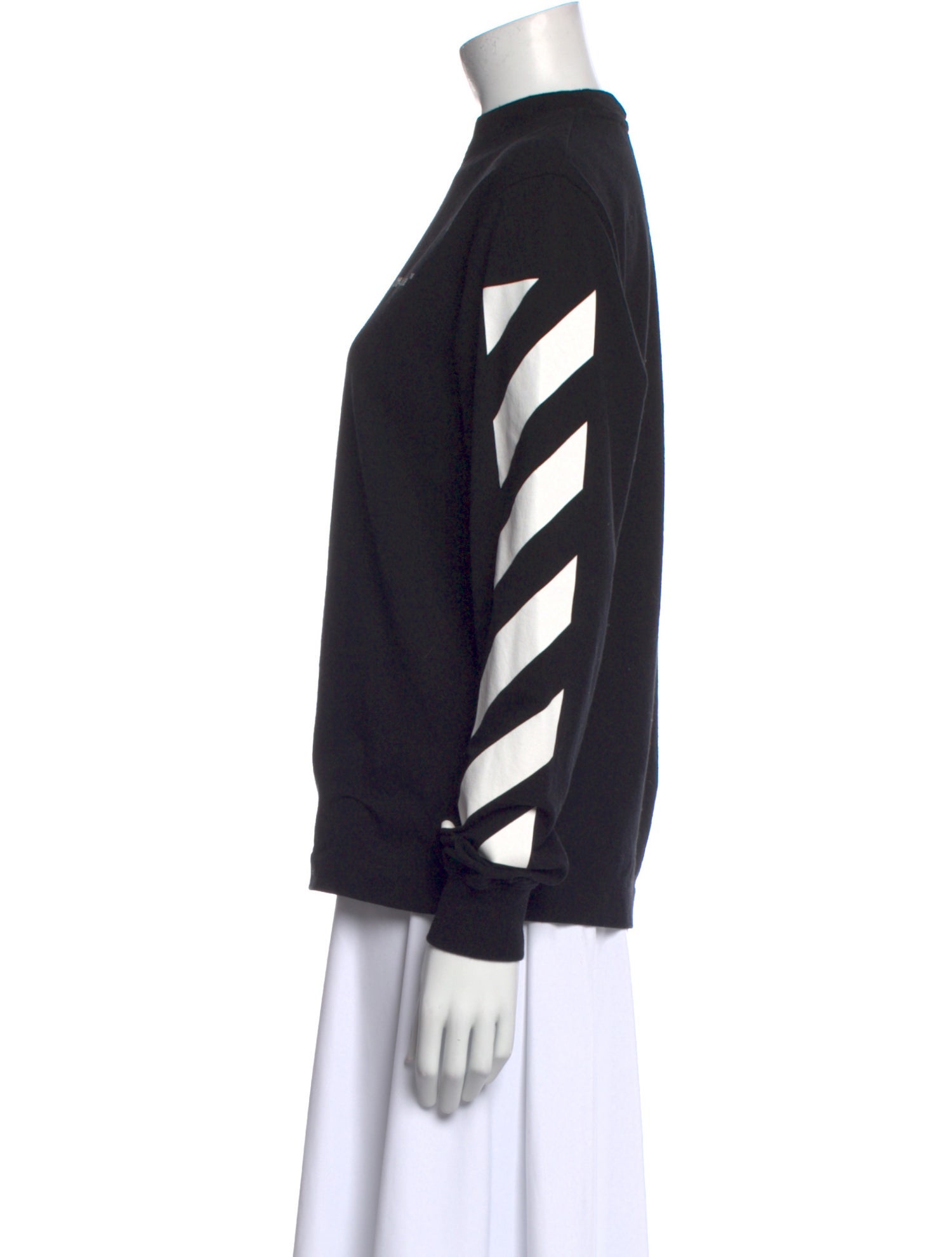 Off-White Graphic Print Crew Neck T-Shirt